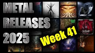 New Metal Albums 2025 Week 41 (October 6th - October 12th) 
