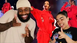 WE WERE IN A SUPER BOWL COMMERCIAL!!! Rihanna’s FULL Super Bowl LVII Halftime Show [SIBLING REACTION