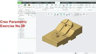 Creo Prametric Exercise No 28