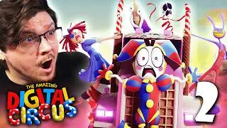 **THE AMAZING DIGITAL CIRCUS** EPISODE 2 REACTION | CANDY CARRIER CHAOS! | FIRST TIME WATCHING