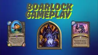 Boarlock gameplay | Wild Hearthstone