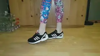 Crush Nick Nack's nuts with Adidas ZX Flux without socks crush fetish 