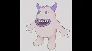 Watercolor Monster Animation