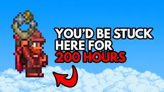 Beating Terraria From a Single Rope | Skyblock