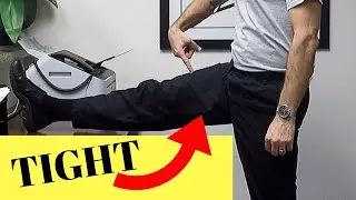 TIGHT HAMSTRINGS caused from Anterior Pelvic Shift (ONE EXERCISE to FIX it!)