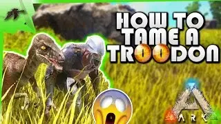 How To Tame A Troodon/Taming Pen- Ark Survival Evolved Xbox One- Kamz25