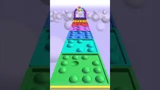 ASMR POP IT STEP ALL LEVELS! NEW GAME ASMR Slicing POP IT STEP level 18-19