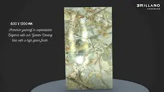 ARISTON GOLD - JEWEL COLLECTIONS, 600x1200mm GOLDEN & GLOSSY FINISH TILES