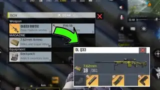 Call Of Duty Mobile - DLQ33 Exotic Concept In Battle Royale