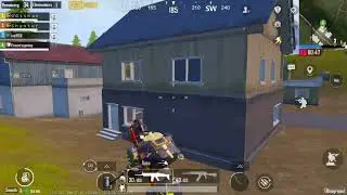 Pubg mobile fun gameplay with amazing chicken dinner☺️☺️
