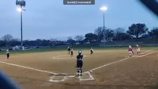 DaughterGeeding catches a pop fly