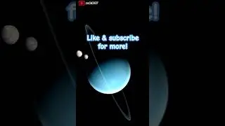 Discover Titania: Uranus' Mysterious Moon! #facts #space #science #uranus #moon #solarsystem #cosmos