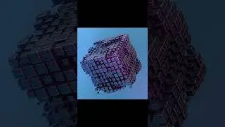 Sci-fi Cube Animation made in Blender 3D 
