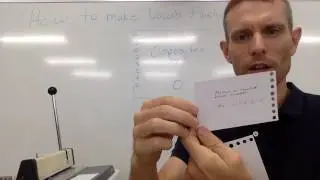 How to make Vocabulary Cards