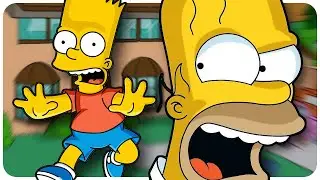 THE SIMPSONS HORROR GAME THAT IS ACTUALLY SCARY [Homer's Homicide]