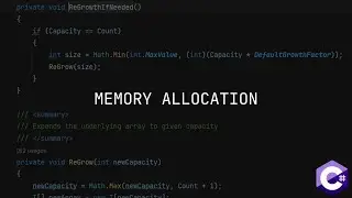 C# List Internals: Capacity & Memory Allocation Analysis [Turkish Audio]