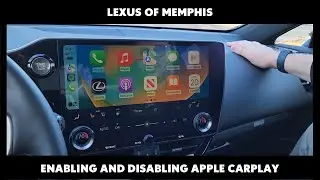 Enabling and Disabling Apple CarPlay on Lexus Vehicles
