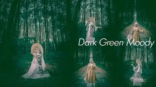 Cara Edit Foto Dark Green Moody | Folk Green | Lightroom CC Mobile