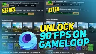 PUBG Mobile 90 FPS Fix After New Update | Gameloop 7.1 Emulator | Ultimate Fix | FPS Meter