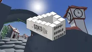 I made Escher's Impossible Staircase for a game jam | GDKO Devlog 02