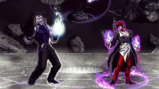 [KOF MUGEN] AD Orochi Iori Vs New Final Rugal