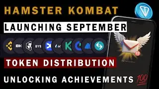 Hamster Kombat Token Distribution | Largest Crypto Airdrop | Launch September🔥🔥 Achievement Criteria