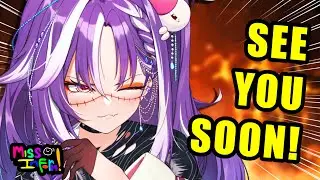 I AM COMING BACK SOON!! - My FINAL Message for YOU!