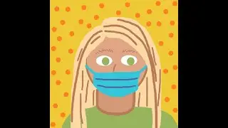 Masked Self-portrait