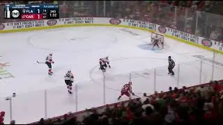 Duclair lays a big hit on Chatfield