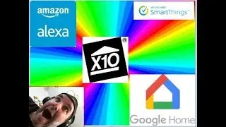 IT WORKS!! ((UPDATE 2)) SMARTTHINGS AND X10 AND GOOGLE HOME AND ALEXA AND X10