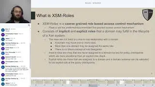 A New Role Model for Xen - Daniel Smith, Apertus Solutions, LLC