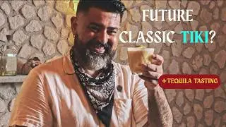 Making a Passion Fruit & Cold Brew Tiki Cocktail → Tasting Cazcanes Tequila No. 7