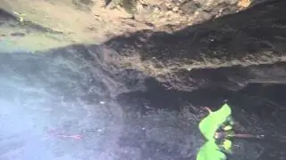 Gopro hero4 floating in the river