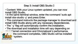 How to Install OBS Studio on a Chromebook   Linux Crostini Setup Guide