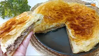 Skillet Stuffed Turkish Borek (Quick and Easy Recipe)