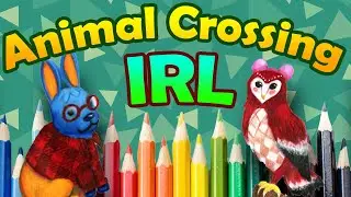 I draw more realistic Animal Crossing characters!