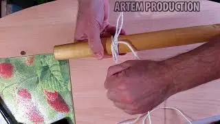 Как вязать узел ВЕДЕРНЫЙ.