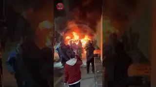 ⚡️На трассе в #Сочи полыхает “Gelandewagen”