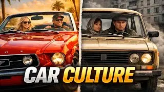 The Difference Between The Soviet and American Car Cultures 