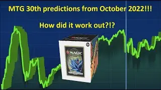 MTG 30th Oct 2022 Prediction update, How did I do?!?
