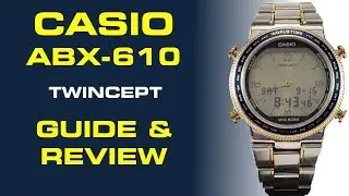Casio Twincept Databank Watch ABX-610 Guide & Review