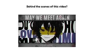 May We Meet Again (Editing Process + SpeedPaint) | ‼️BSD Chapter 109 spoiler⚠️ | skk + Fyodor