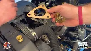 Willys Jeep How To: New Thermostat Install - CJ-2A