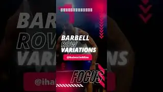 Barbell Row Variations #biggerback #widerback #barbellrow #barbellrows #backworkout