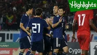 日本代表、ミャンマー下し快勝発進！2列目の“三銃士”躍動に久保がW杯予選最年少出場