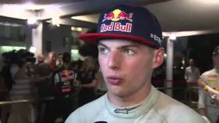 2015 Abu Dhabi - Post-Race: Max Verstappen