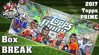 2014 Topps Prime Football 🏈 Box break display unboxing 4 Hits