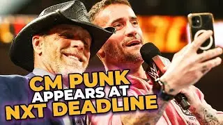 CM Punk Appears At NXT Deadline, Teases Signing With NXT