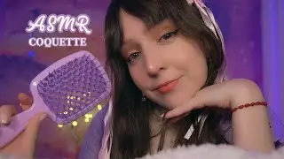 ⭐ASMR Tu Hermana 🎀COQUETTE🎀te Ayuda a DORMIR en tu CAMITA [Sub] Roleplay Hermana Chilena