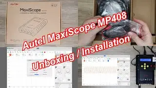 Autel MaxiScope MP408 4-Channel Oscilloscope - Unboxing / Installation
